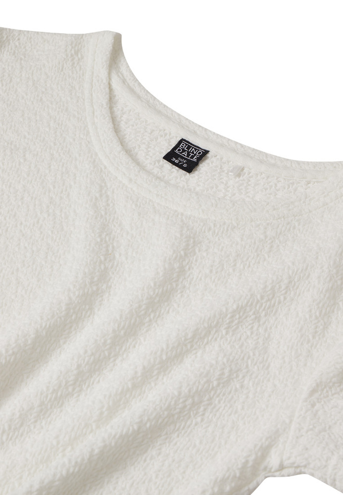 Shirt mit All-Over-Struktur