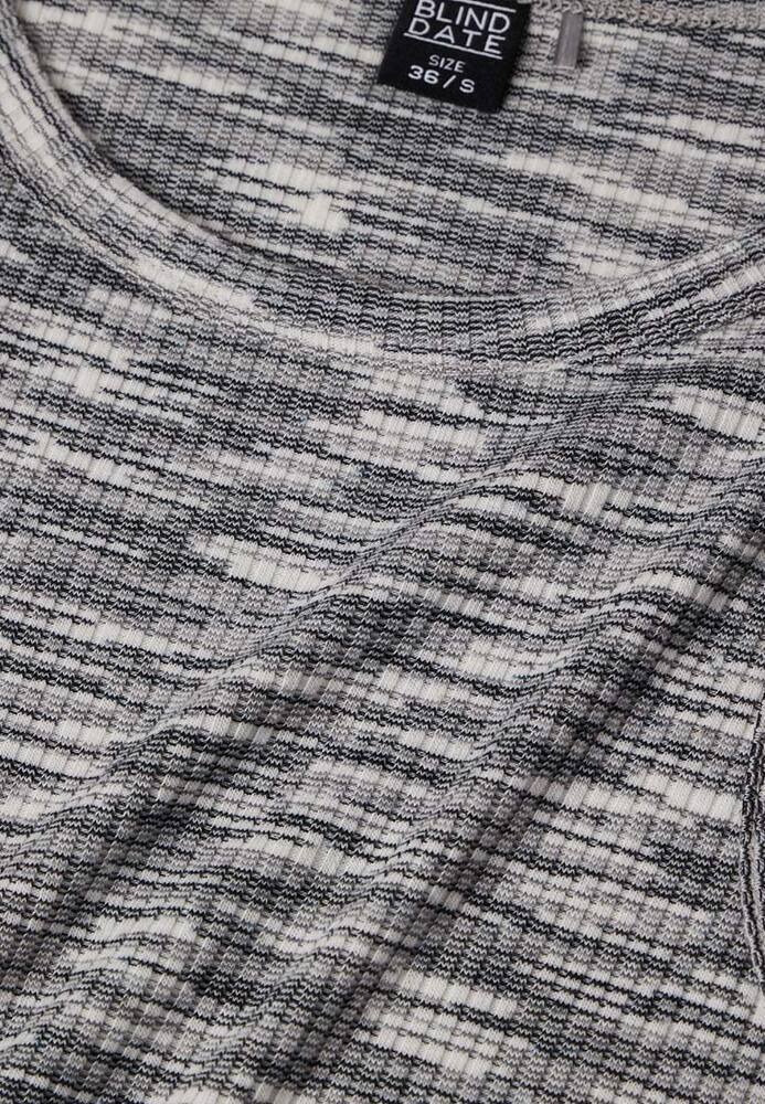 Kleid in Melange-Optik