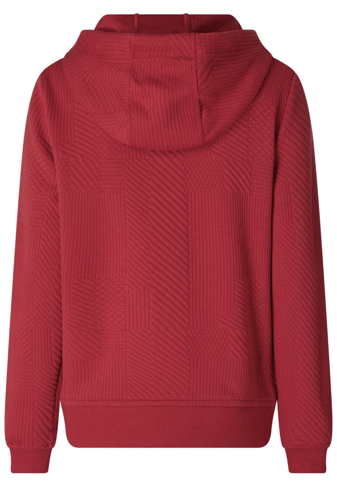Hoodie mit All-Over-Struktur