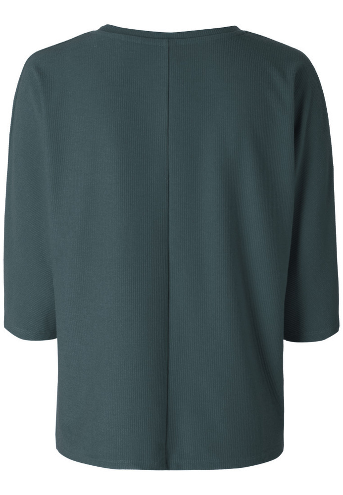 Shirt mit Rippstruktur