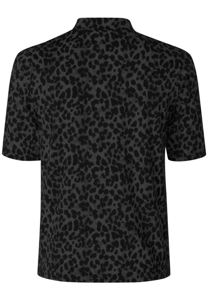 Shirt mit Leo-Print