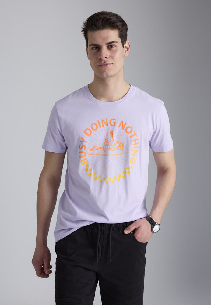 T-Shirt mit Schriftzug-Print