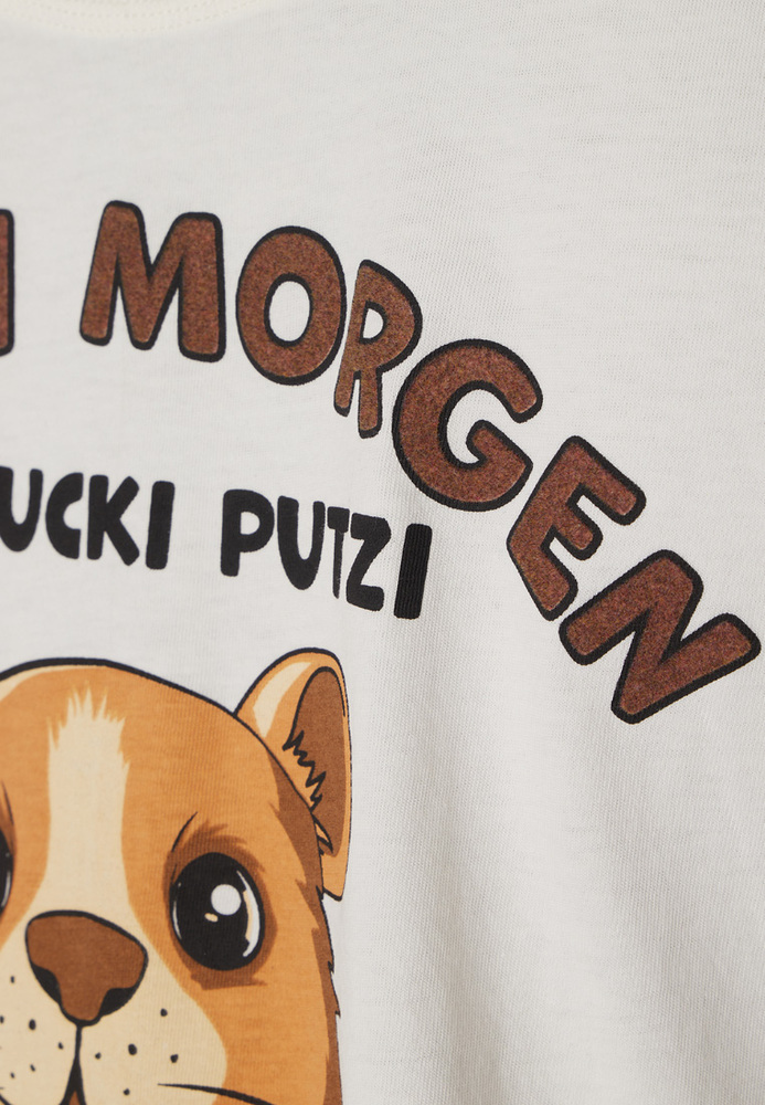 Pyjama-Shirt mit Hamster-Motiv
