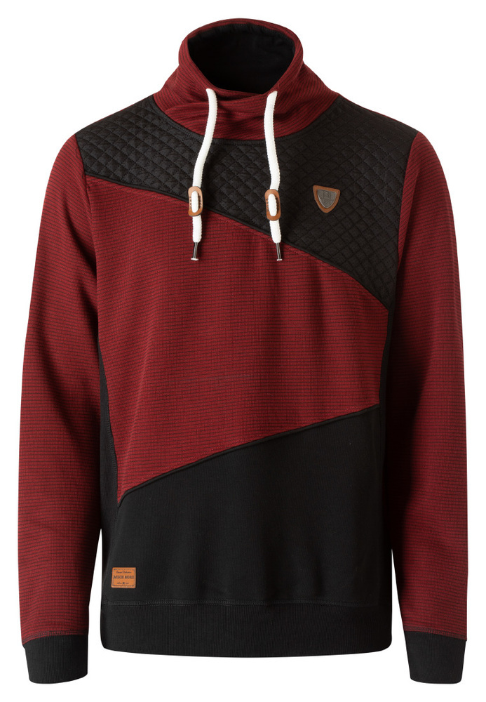 Pullover mit Schalkragen