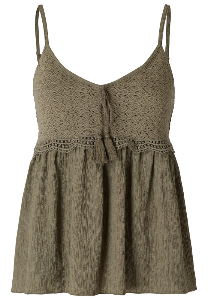 Top mit Ajour-Muster