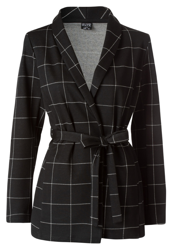 Langer Karo-Blazer
