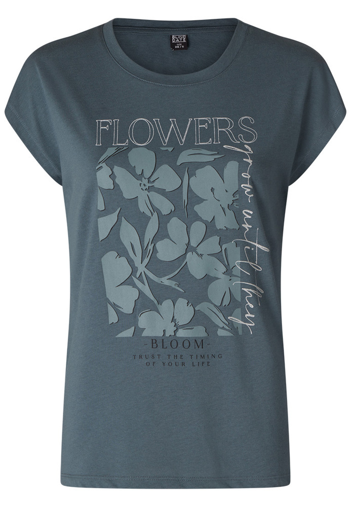 Shirt mit Blumen-Print