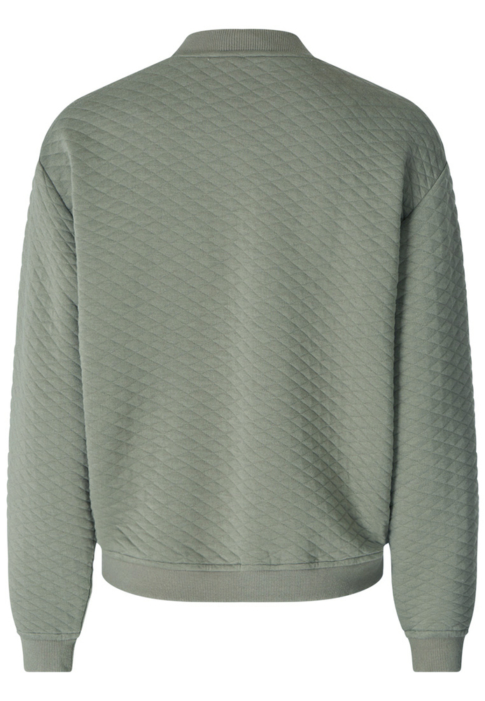 Sweatjacke mit All-Over-Muster