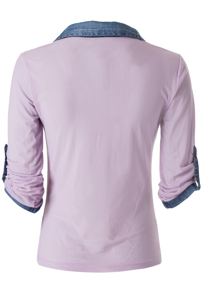 Bluse aus Mesh