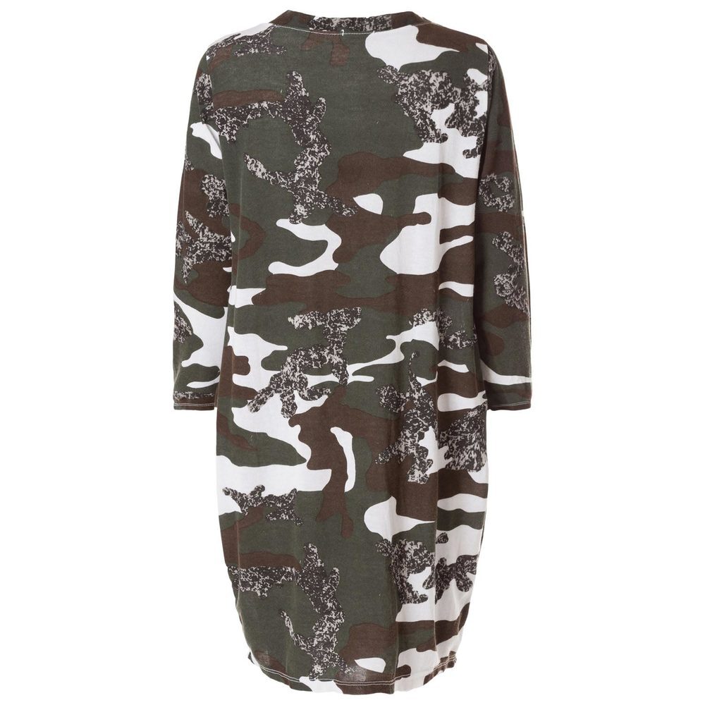 Kleid im Camouflage-Look