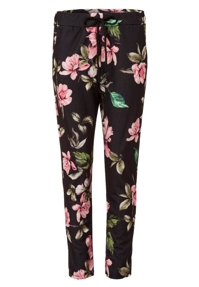 Jogginghose mit Blumen-Print