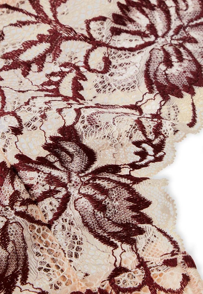 Brazilian-Slip mit Blumen-Muster
