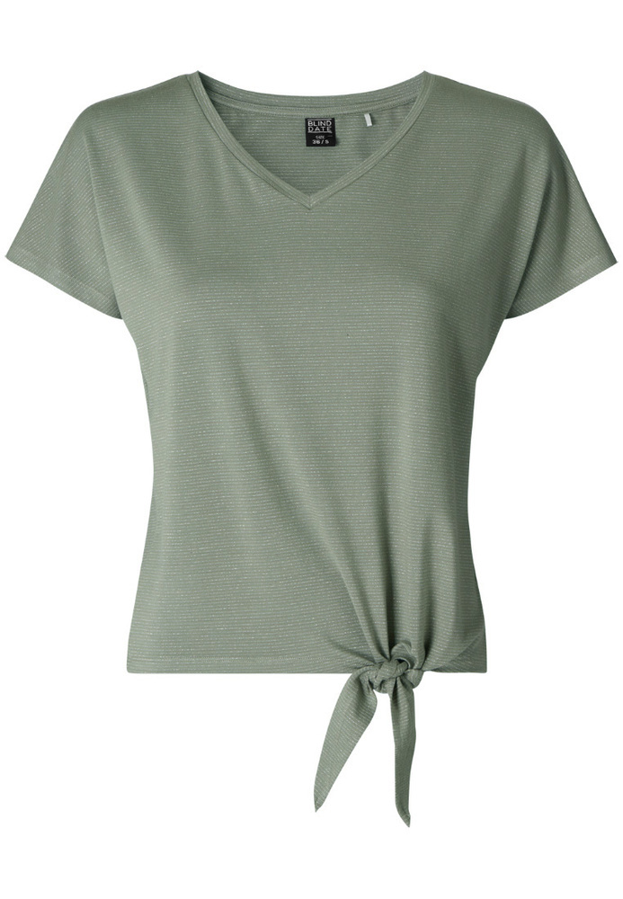 Shirt mit Knoten-Detail
