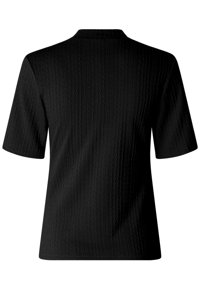 Shirt mit Stehkragen