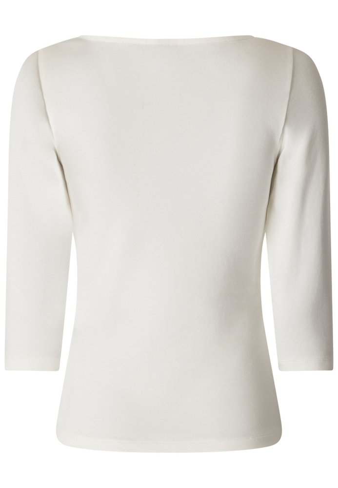 Langarmshirt mit U-Boot-Ausschnitt
