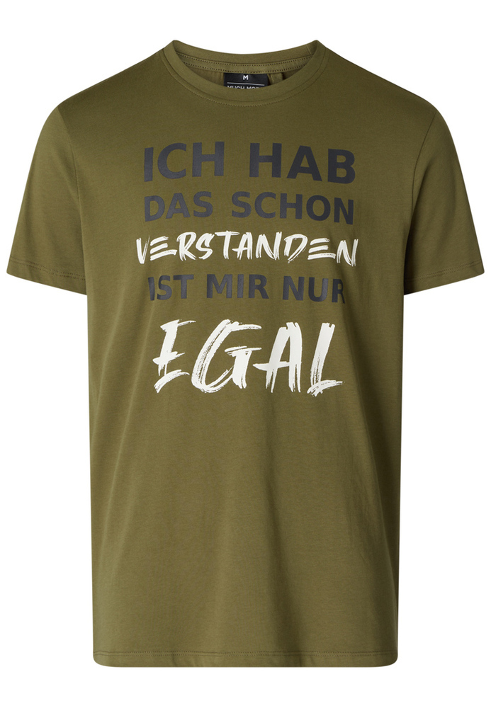 T-Shirt mit Sprüche-Druck