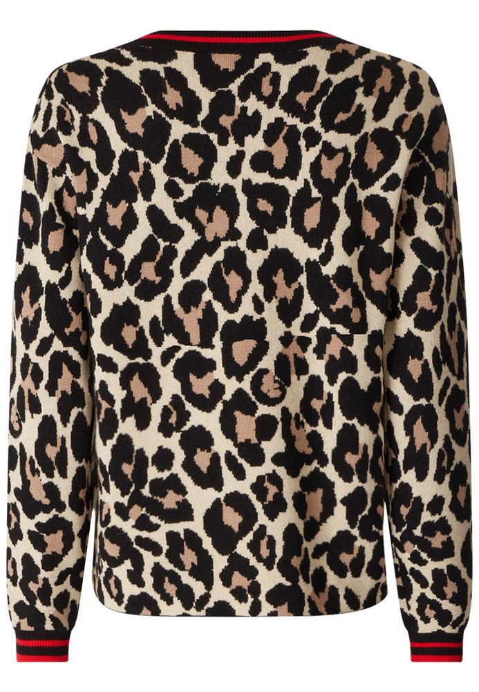 Pullover mit Leo-Muster