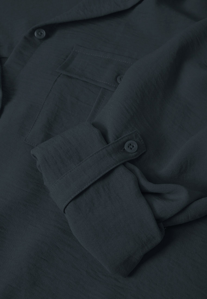 Bluse im O-Shaped-Design