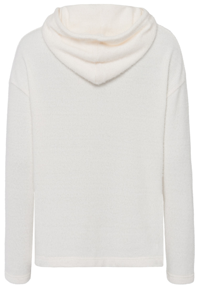 Hoodie mit All-Over Struktur