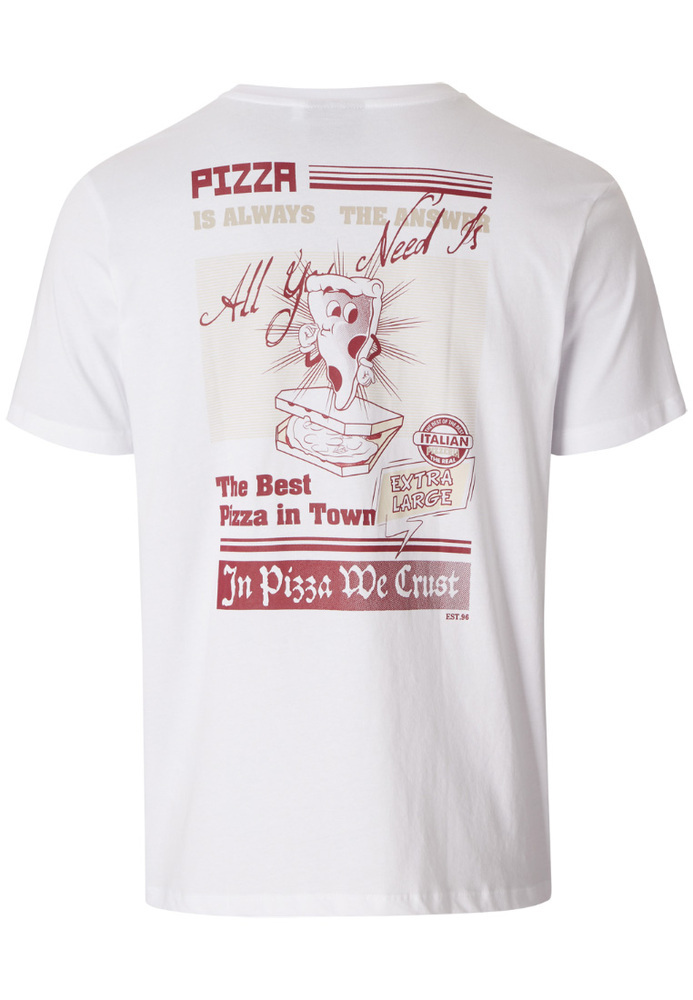 T-Shirt mit Pizza-Motiv