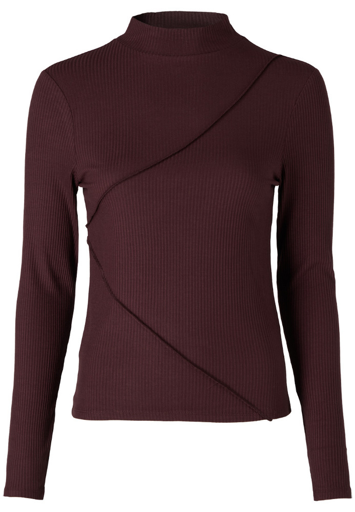 Longsleeve mit asymmetrischer Naht