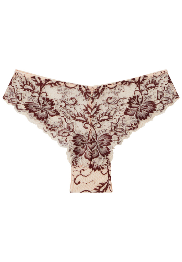 Brazilian-Slip mit Blumen-Muster