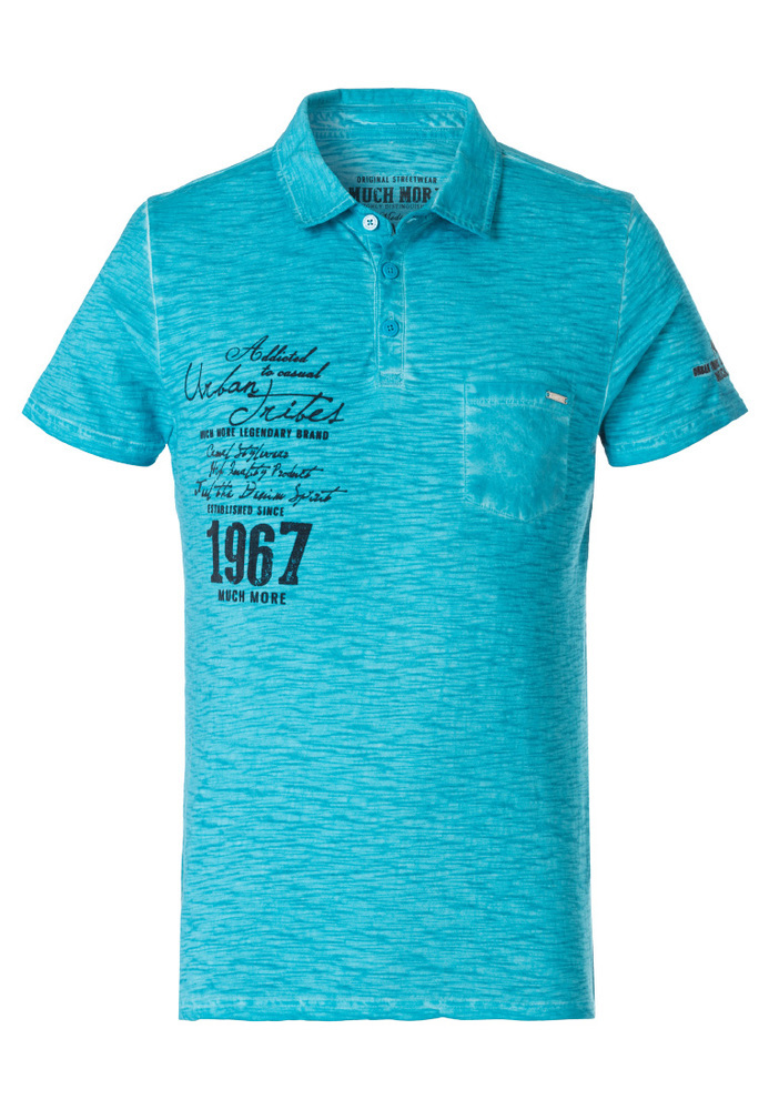 Polo Shirt mit Print