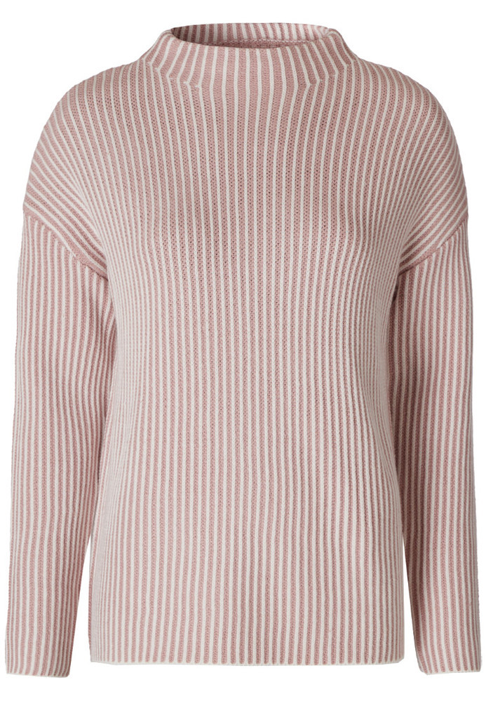 Strickpulli mit Streifen-Muster