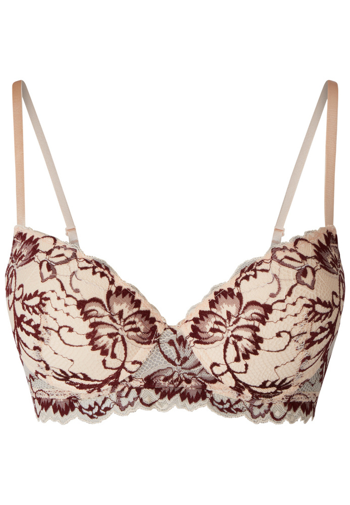 BH mit Blumen-Muster