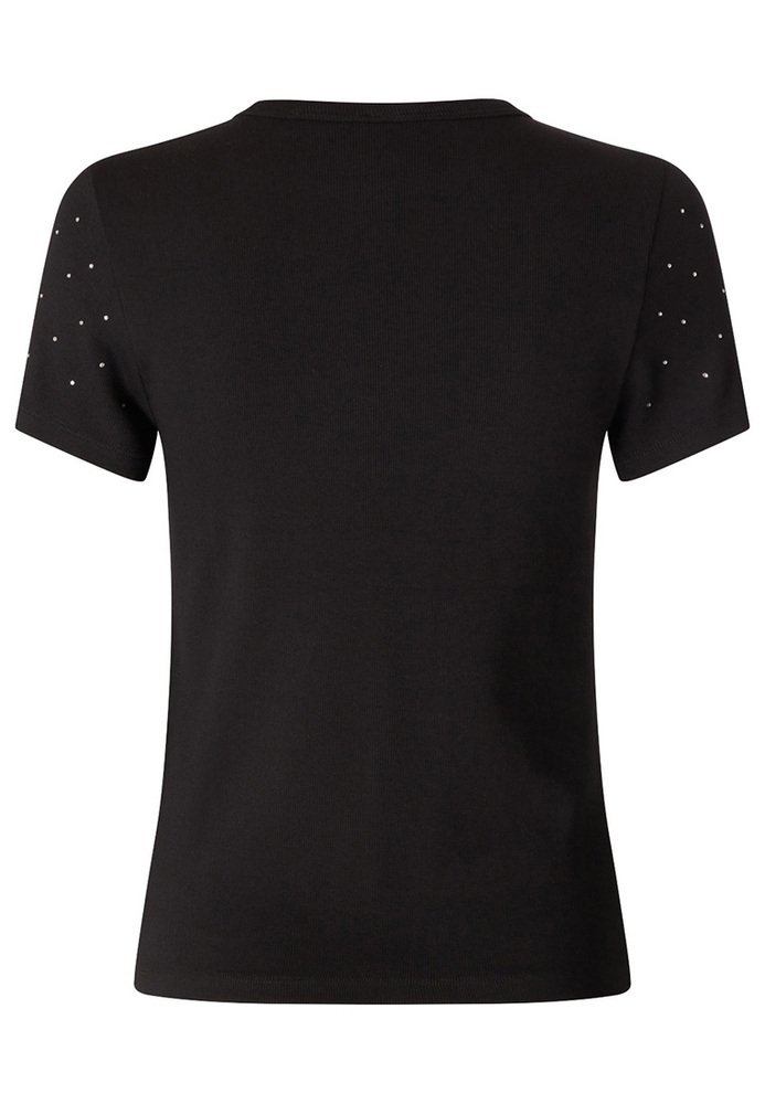 Shirt mit Strasssteinen