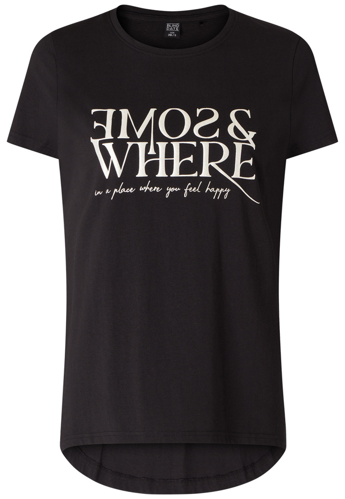 Shirt mit Schriftzug-Print