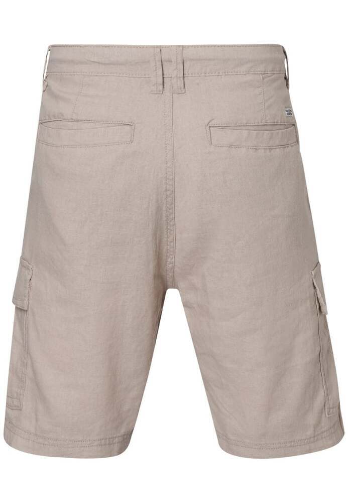 Leinen-Bermudas