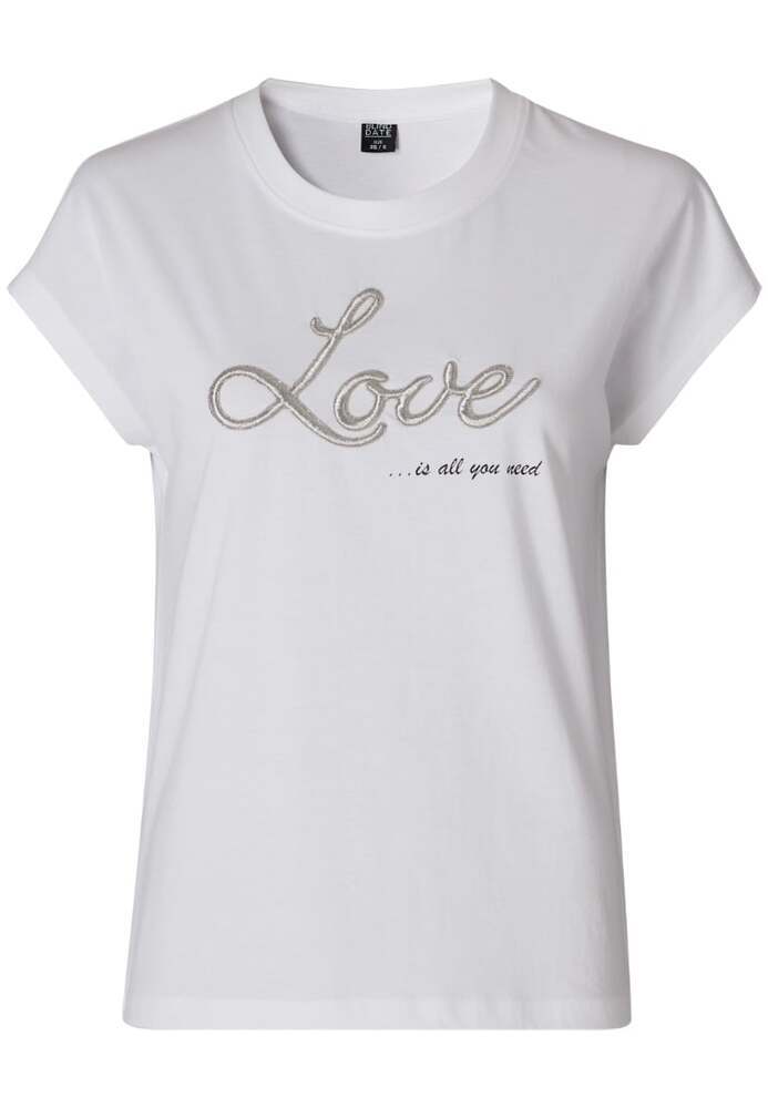 T-Shirt mit Sprüche-Druck