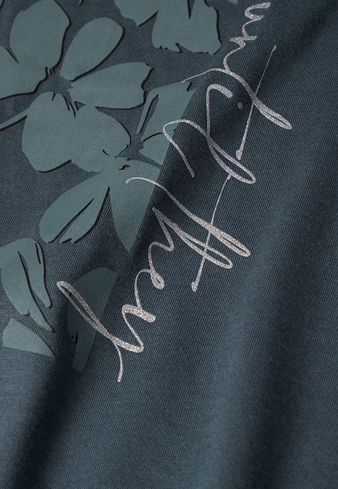 Shirt mit Blumen-Print