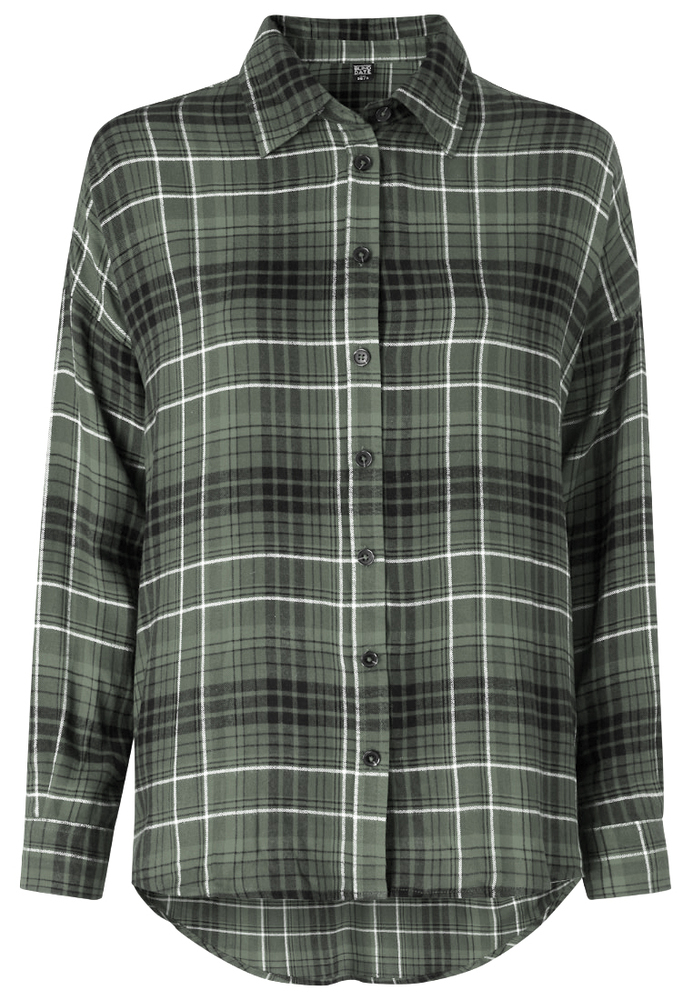 Bluse mit Karo-Muster
