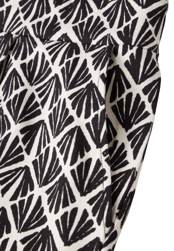 Etui-Kleid mit All-Over-Muster