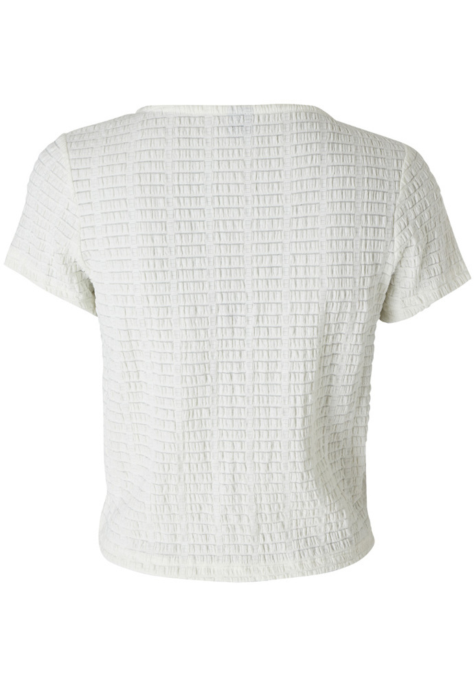 Top mit Raffung