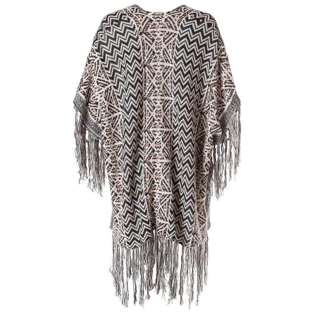 Strickjacke mit Jacquard-Muster