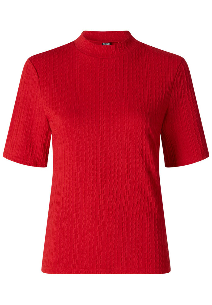 Shirt mit Stehkragen