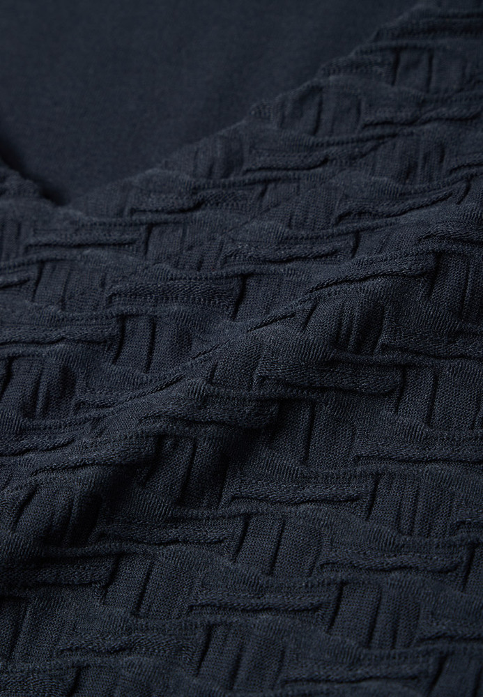 Shirt mit All-Over-Struktur