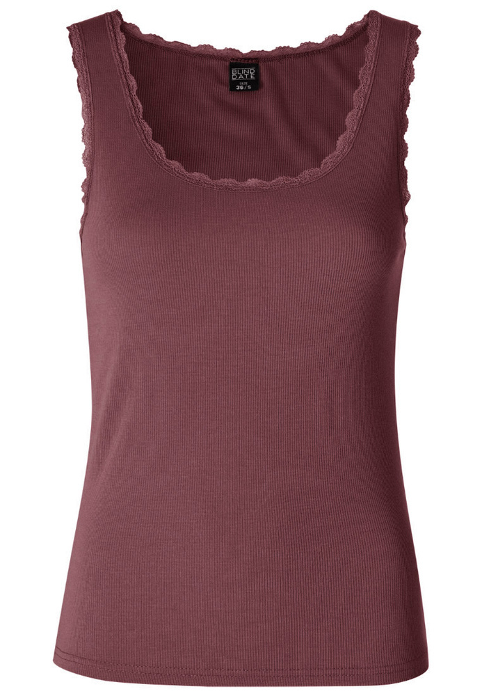 Top mit Spitze