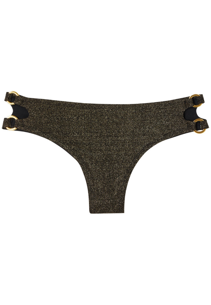 Bikini-Slip mit Metallösen