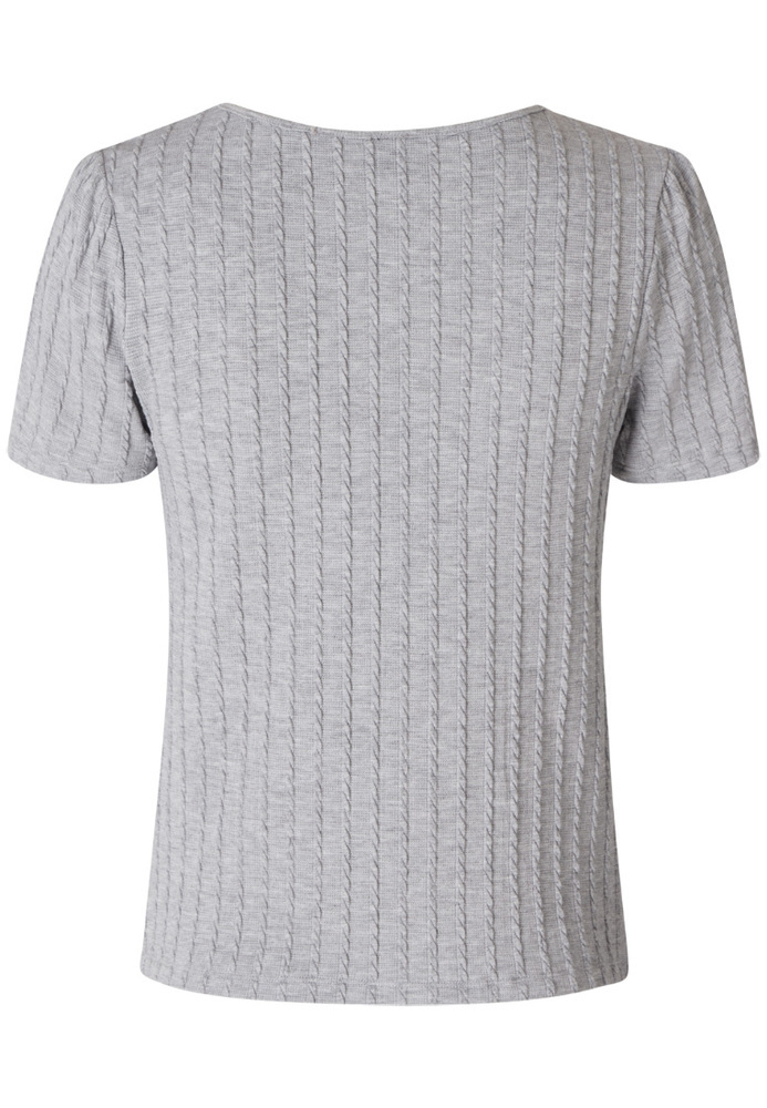 Shirt in Strick-Optik