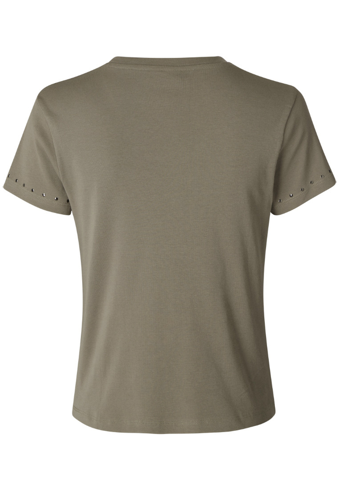 Shirt mit Strasssteinen