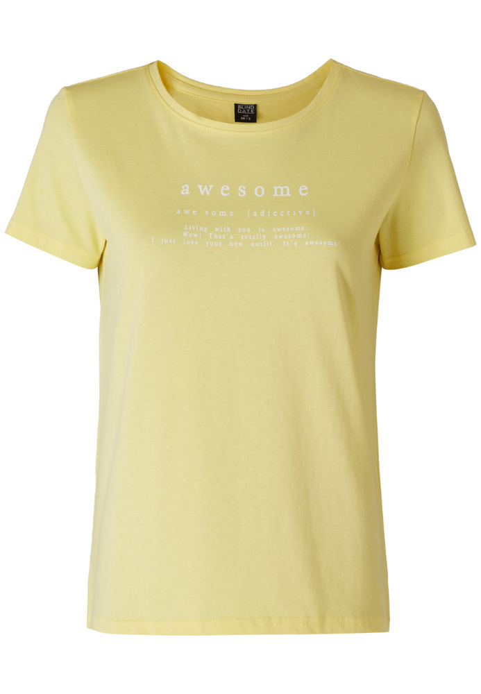 Shirt mit Schriftzug-Print