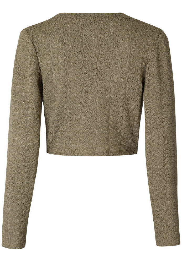 Bolero-Jäckchen in Häkel-Optik