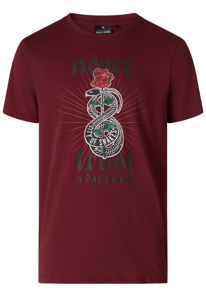 T-Shirt mit Front-Print