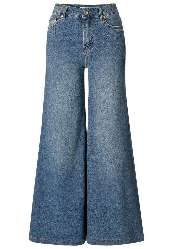 Flared-Jeans mit extraweitem Bein