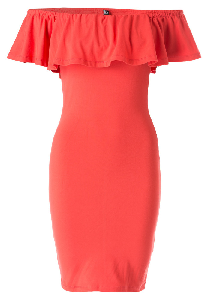 Off-Shoulder-Kleid