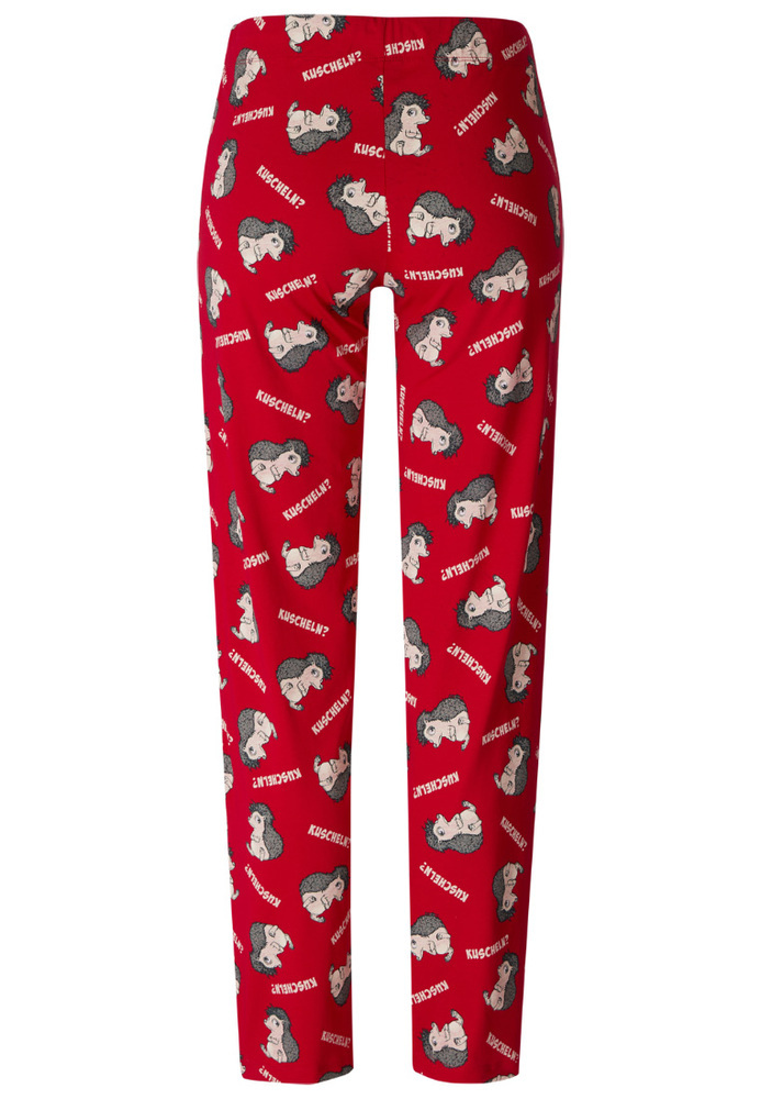 Pyjama-Hose mit Igel-Motiv
